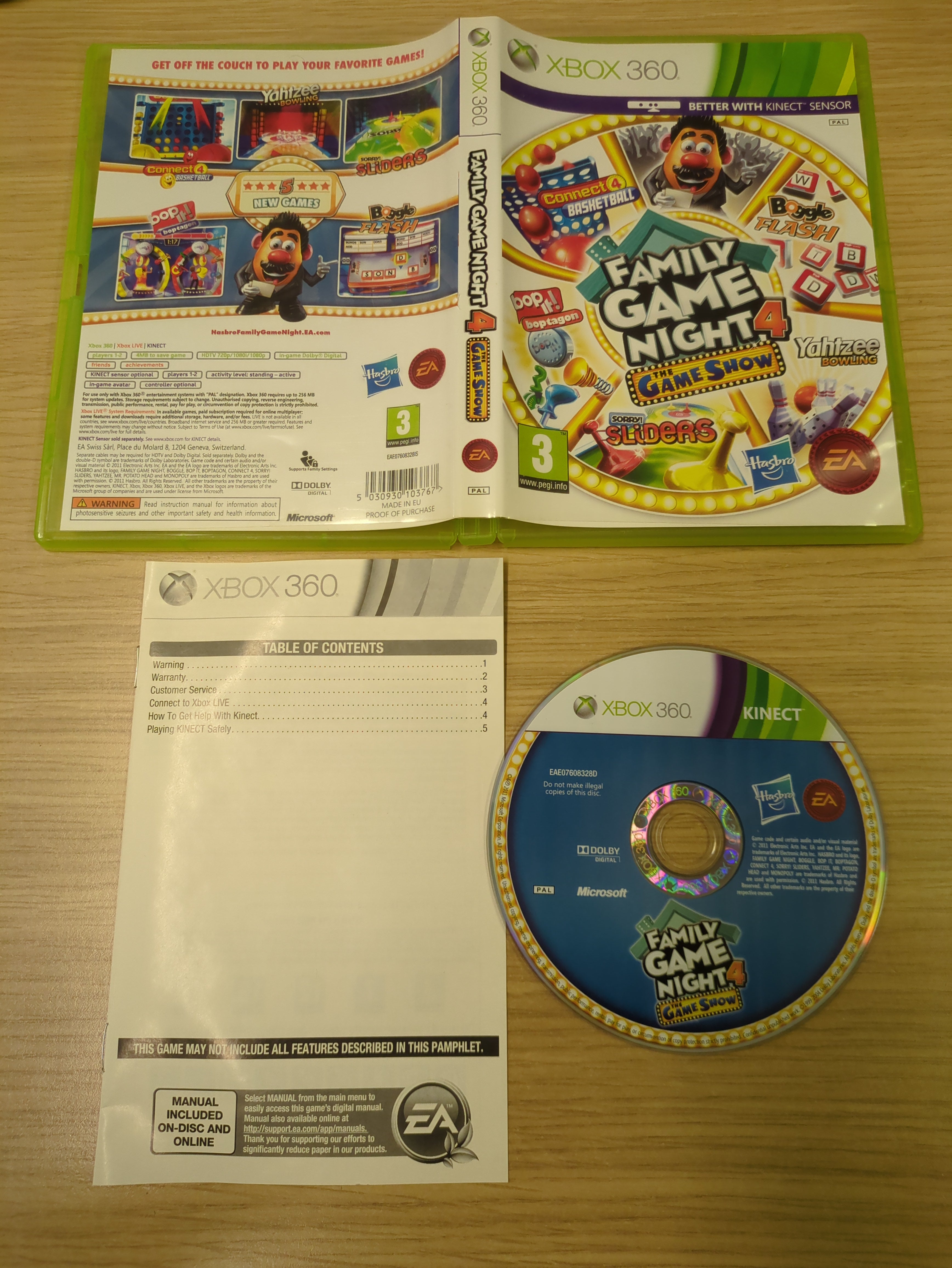 Family Game Night 4 The Game Show Xbox 360 game