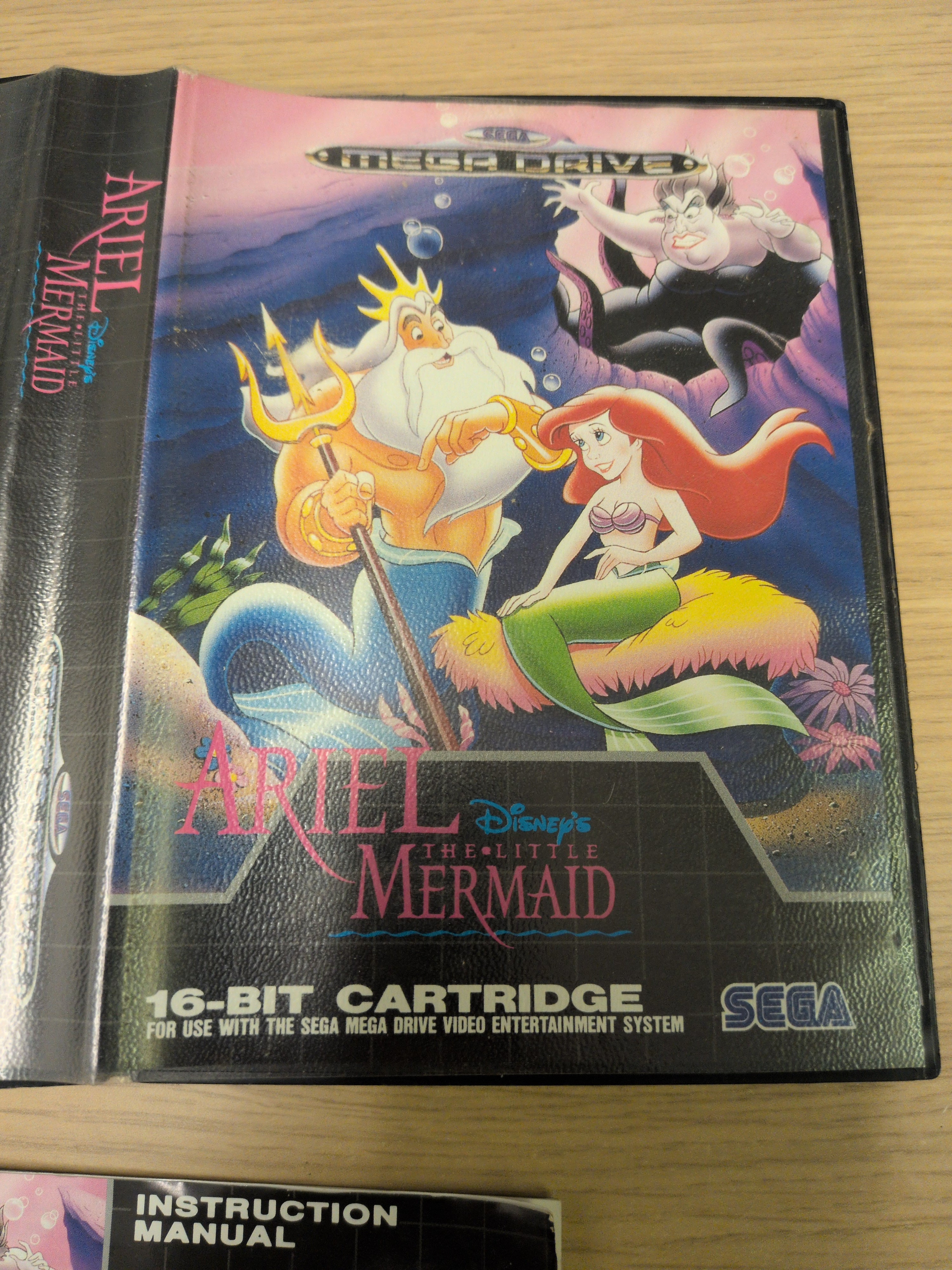 Ariel: The Little Mermaid (Disney's) Sega Mega Drive game