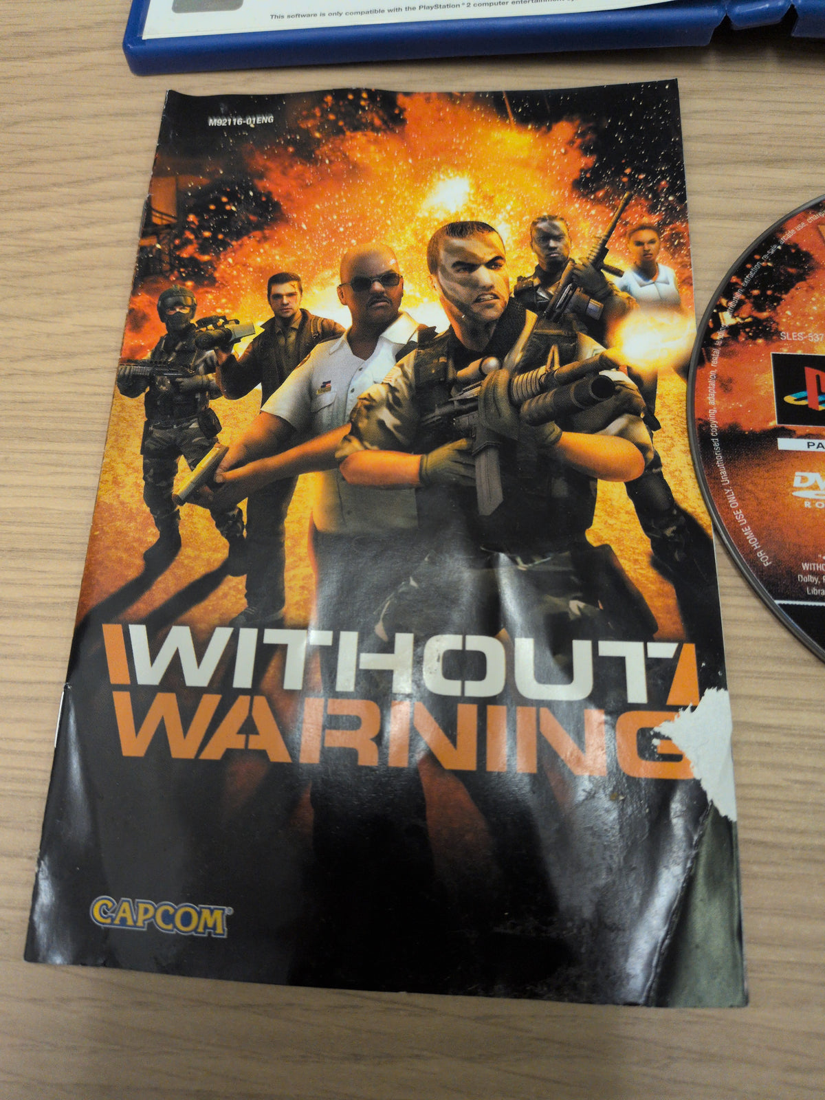 Without Warning Sony PS2 game