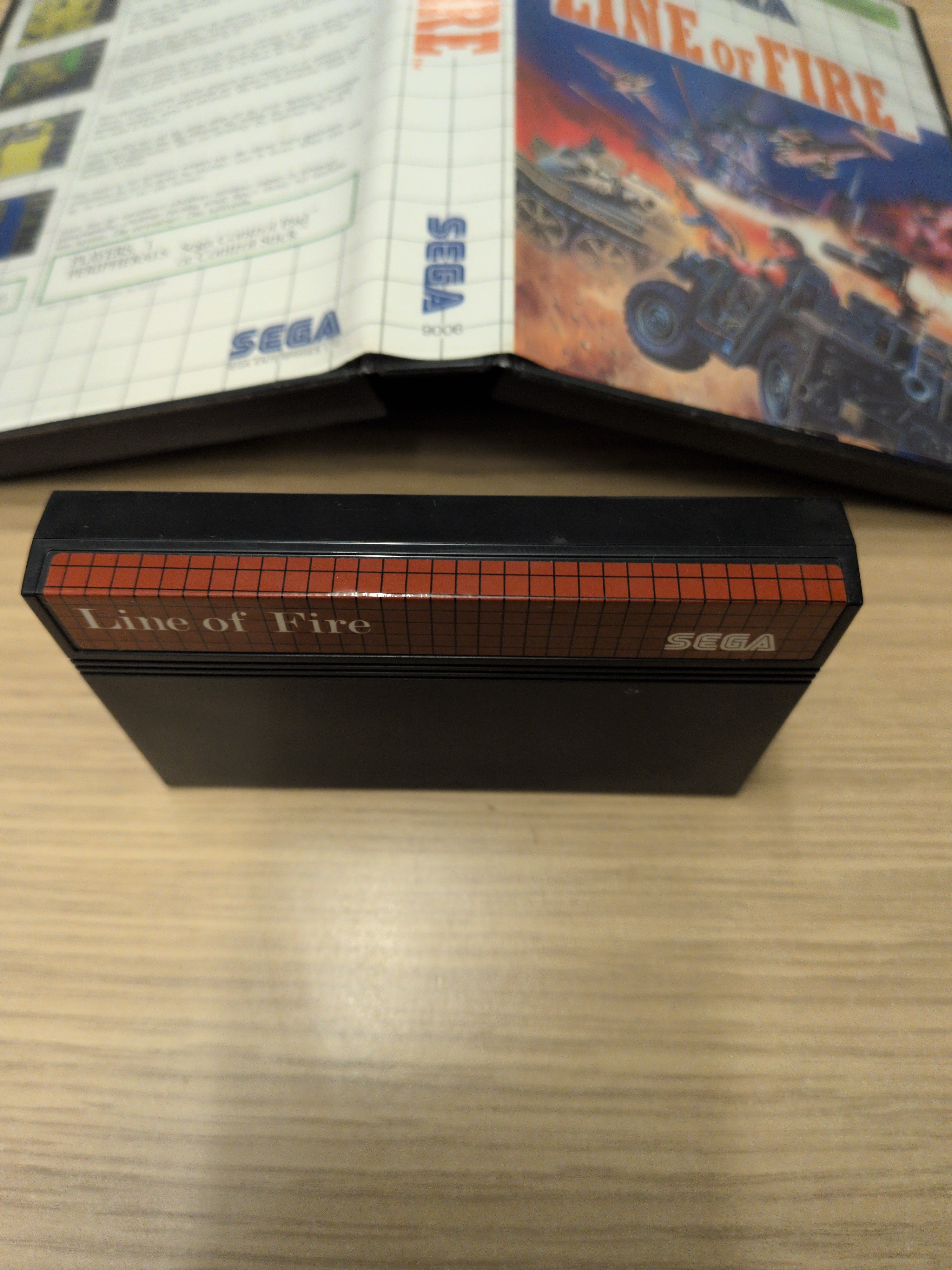 Line of Fire Sega Master System game