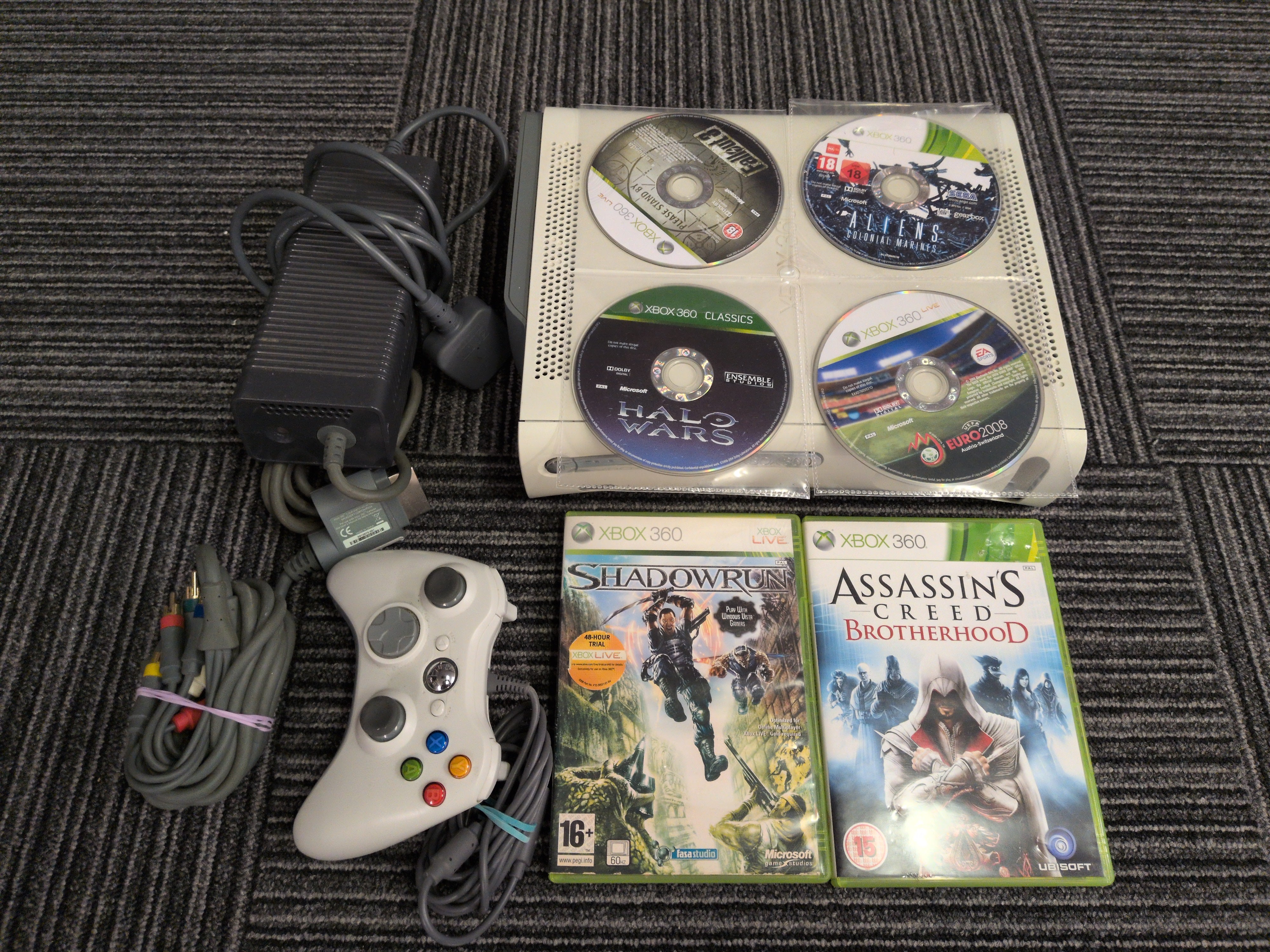 Xbox 360 Console & Games Bundle