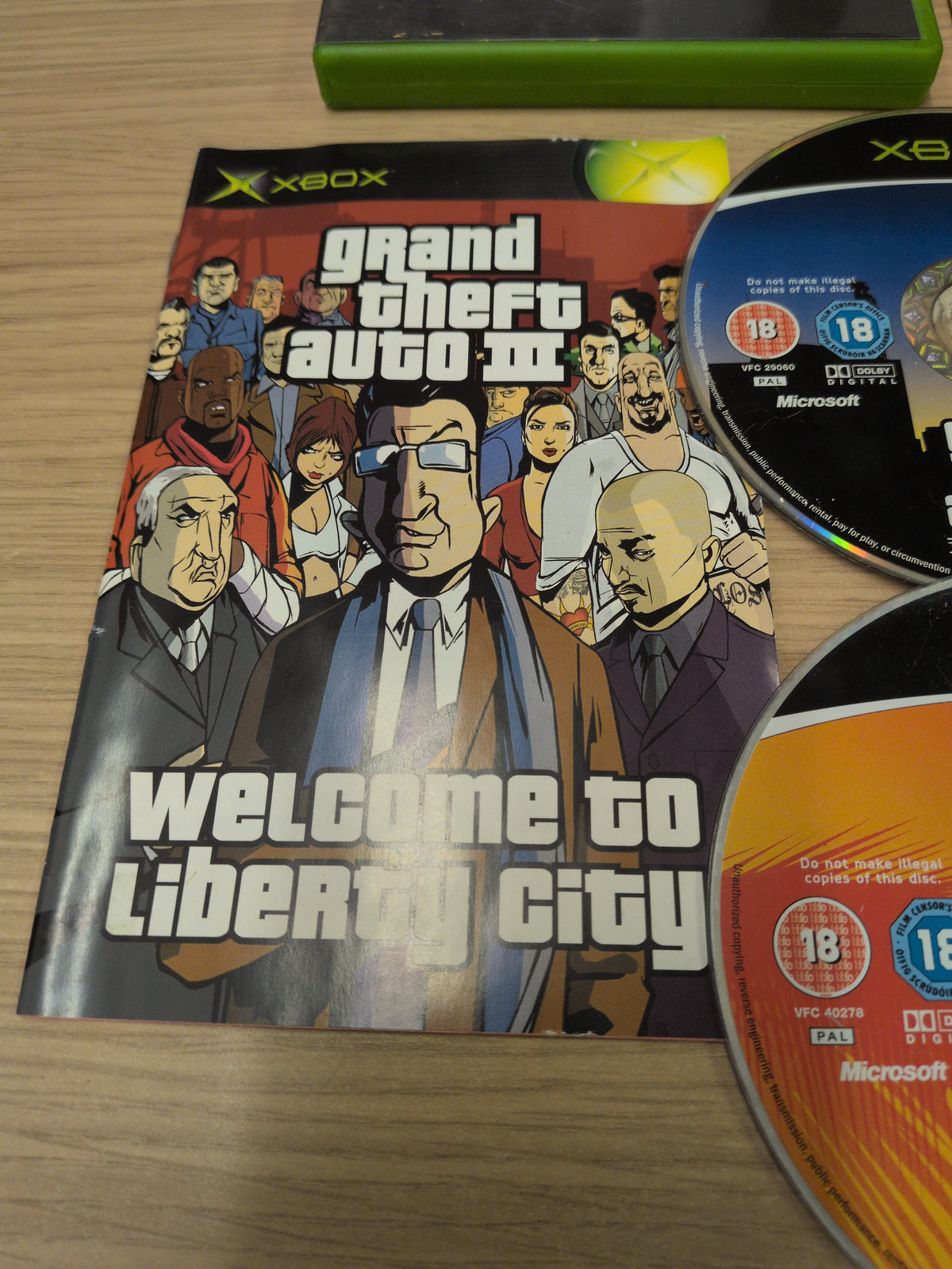 Grand Theft Auto: Double Pack original Xbox game