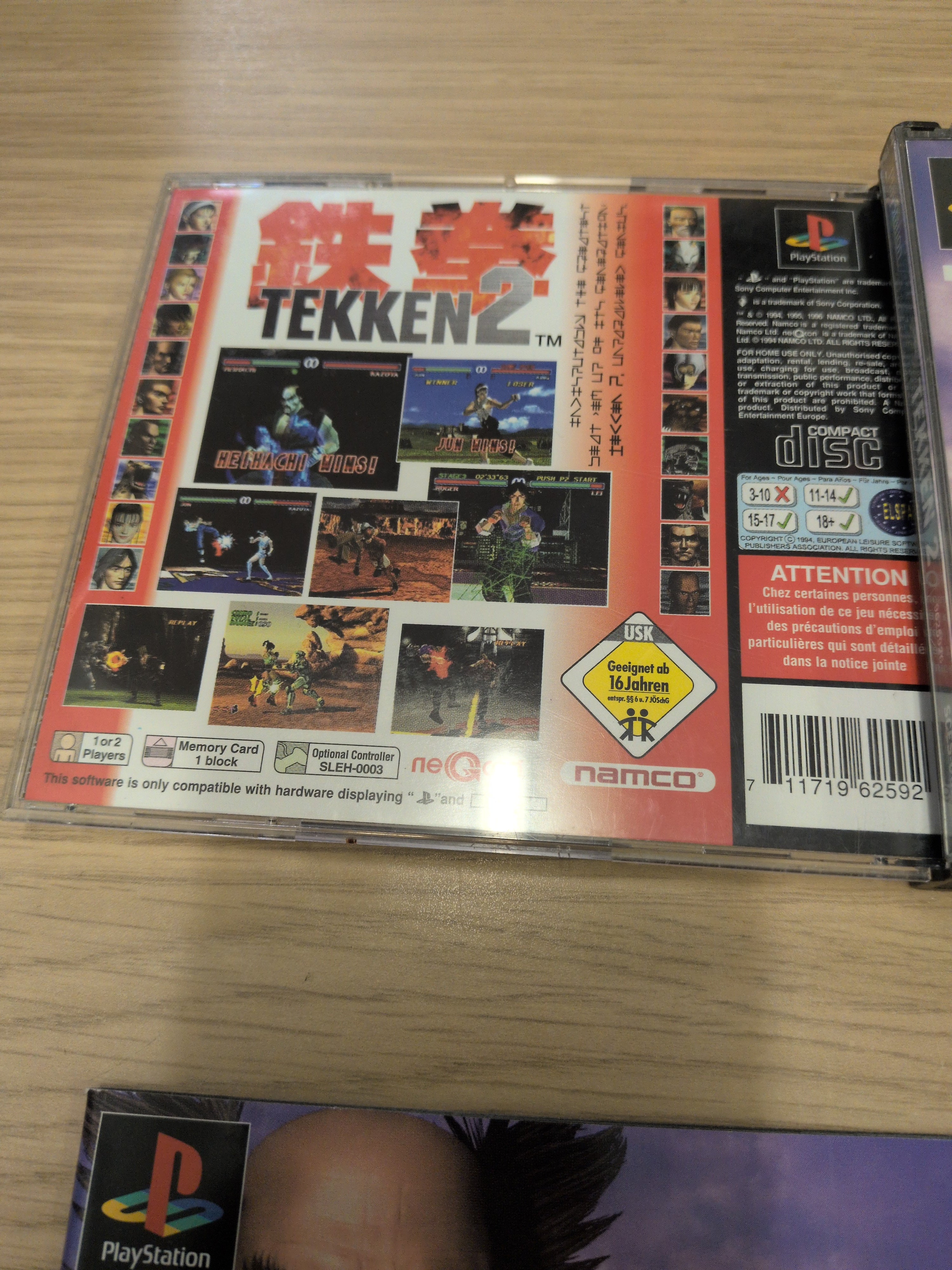 Tekken 2 (Big box) Sony PS1 game