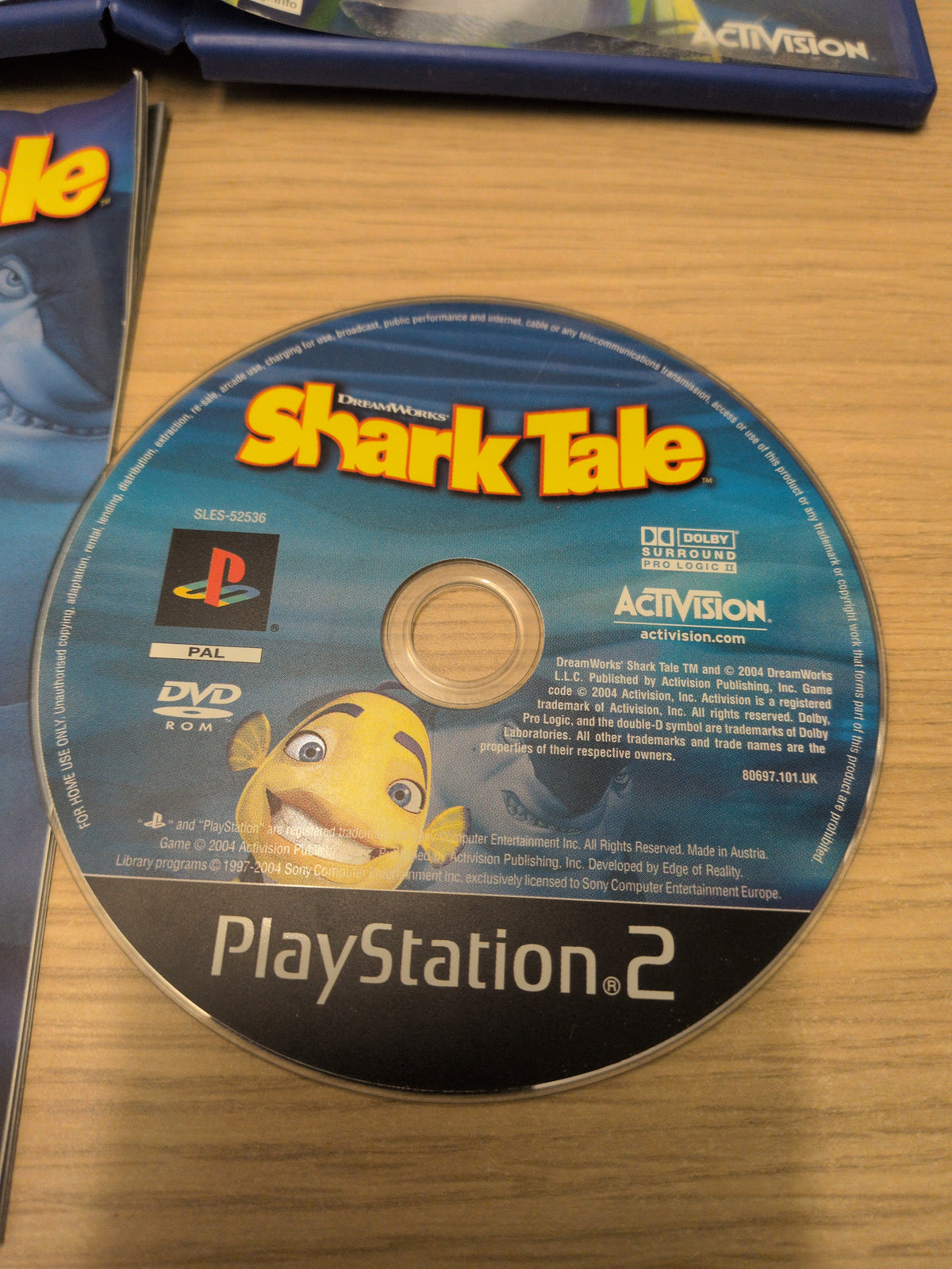 Shark Tale Sony PS2 game