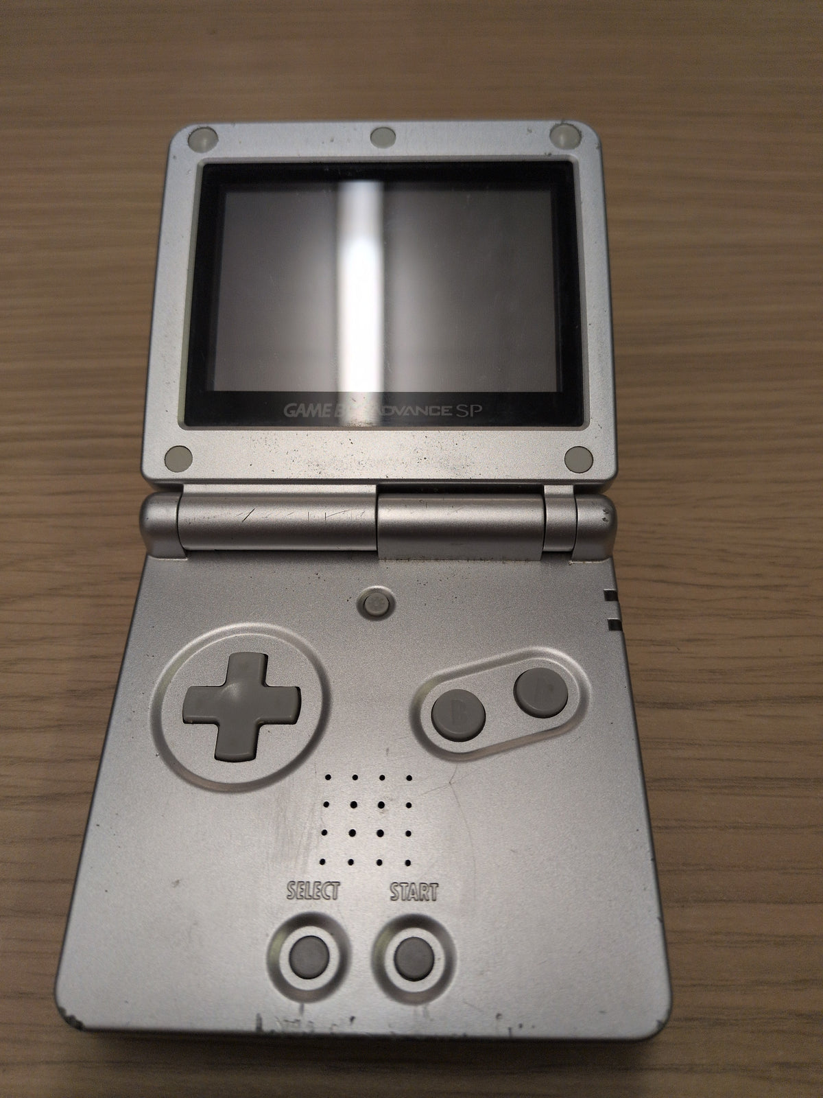 Nintendo Game Boy Advance SP GBA Console Silver handheld