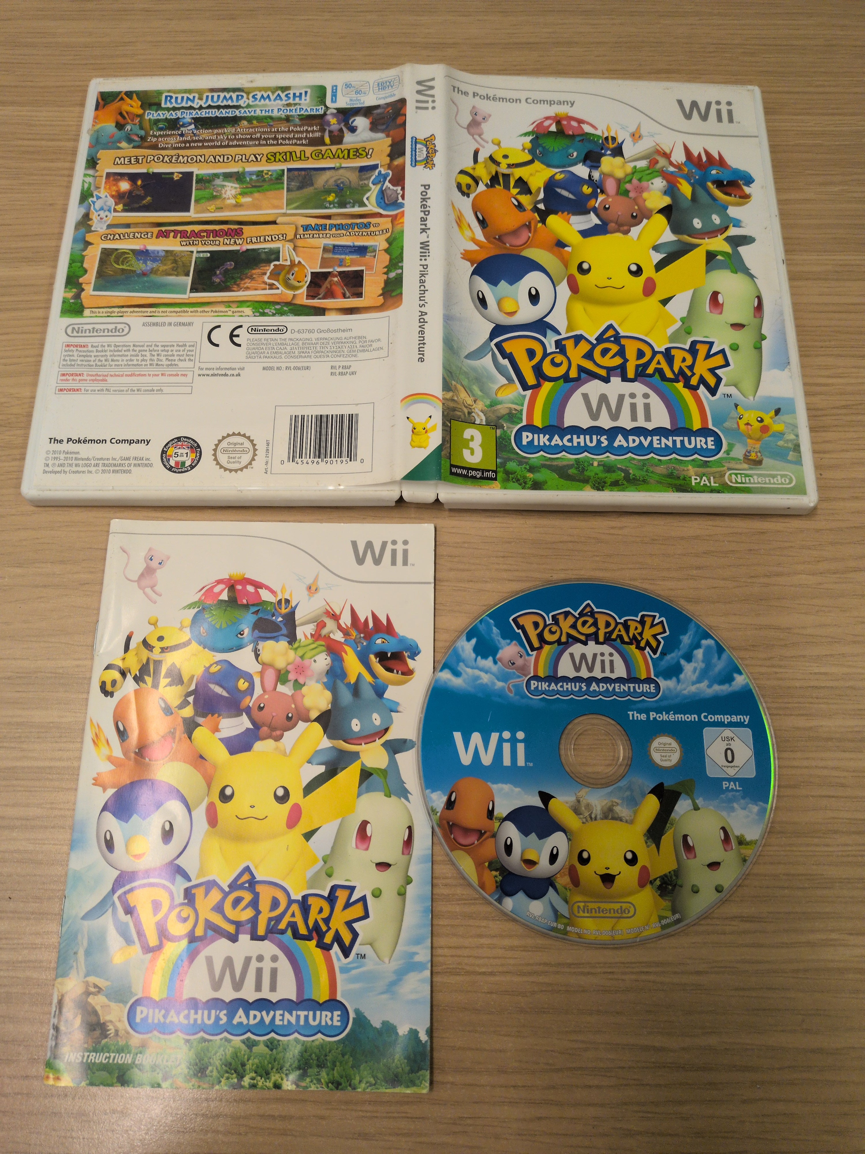 PokePark Wii: Pikachu's Adventure Nintendo Wii game