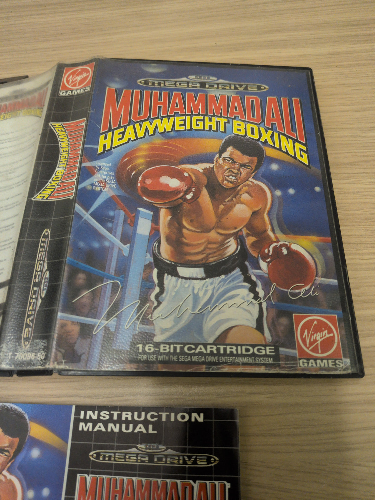 Muhammed Ali Heavyweight Boxing Sega Mega Drive game