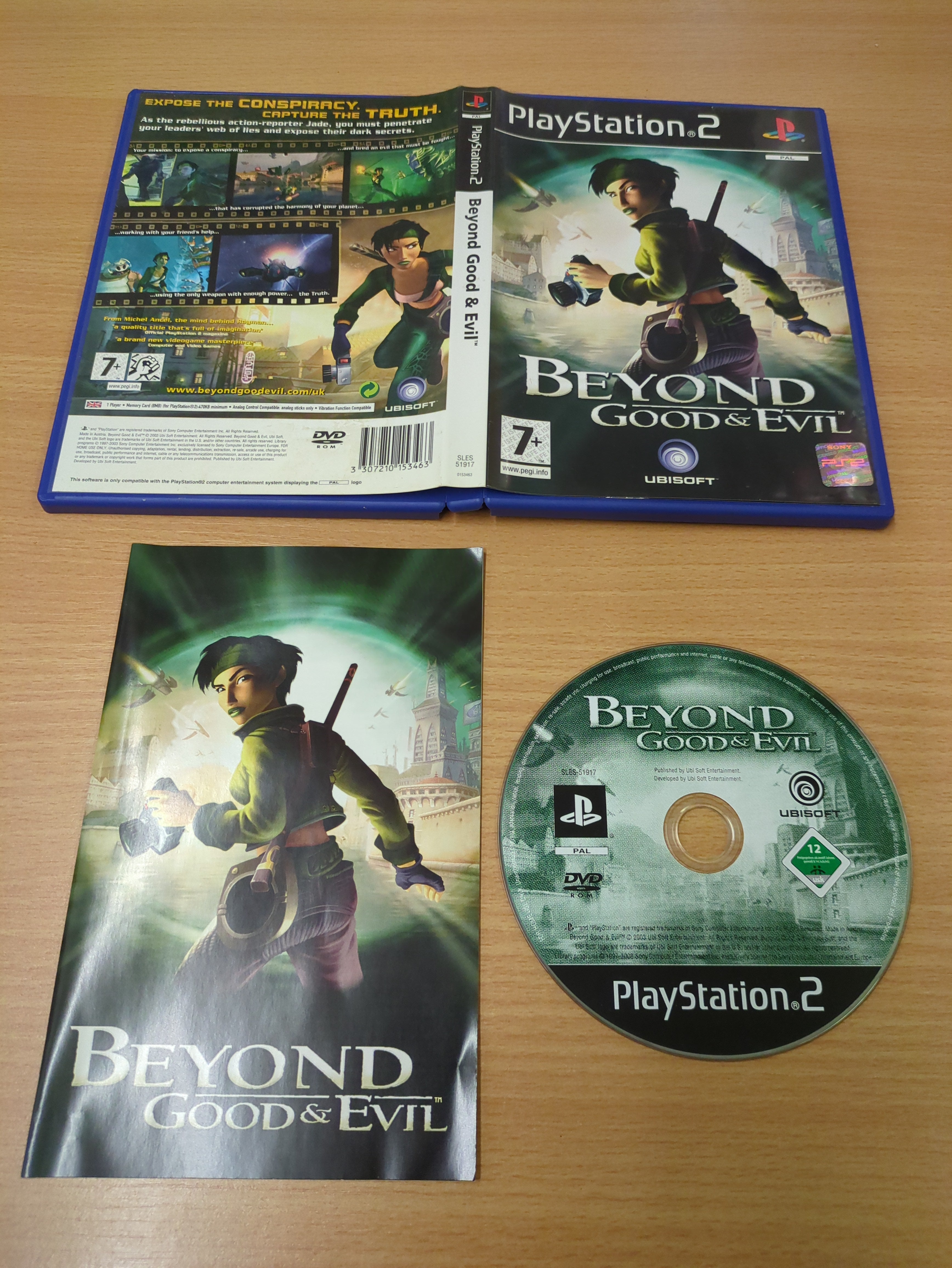 Beyond Good & Evil Sony PS2 game – retro game store uk - 8BitBeyond.com