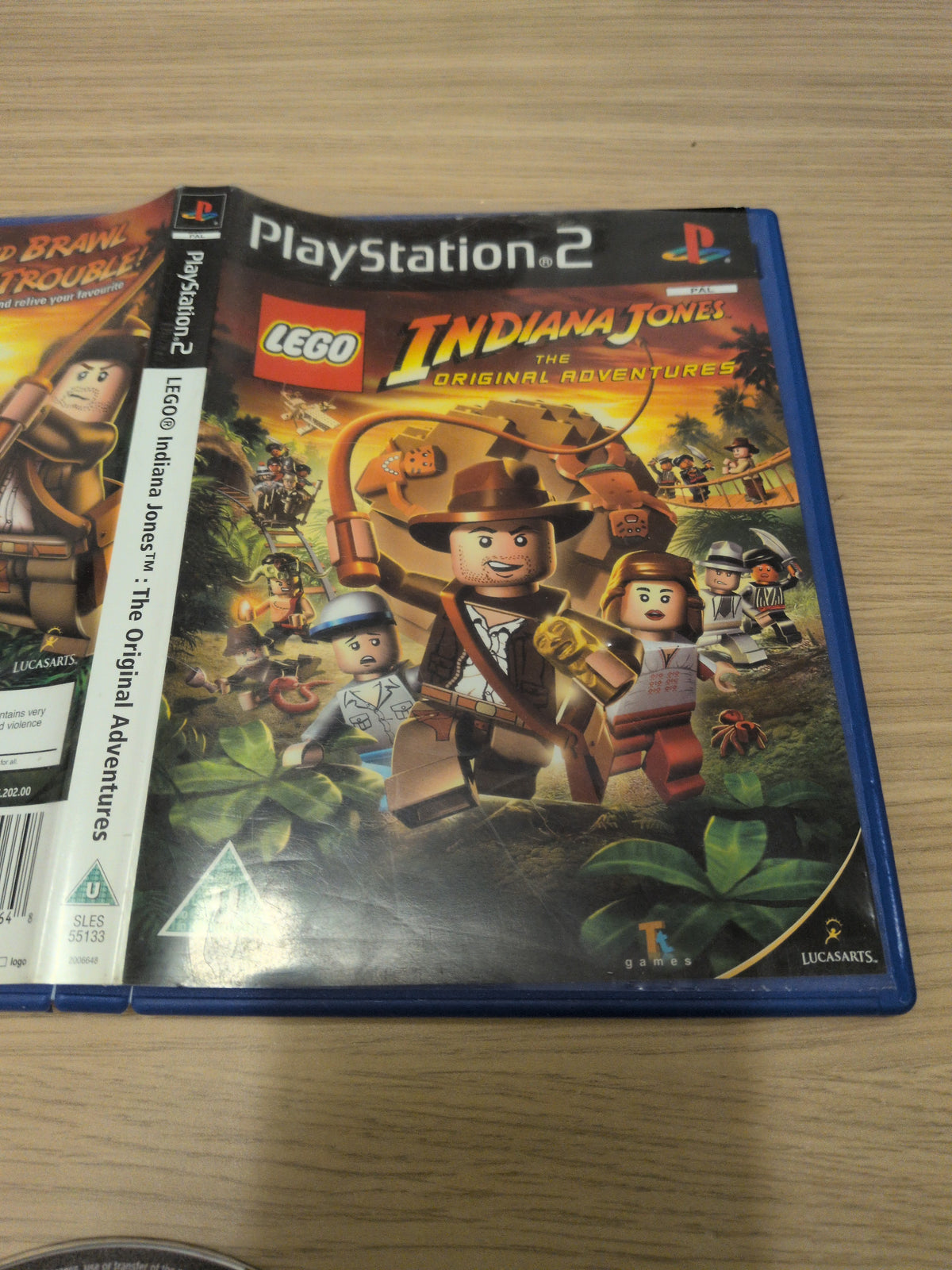 LEGO Indiana Jones: The Original Adventures Sony PS2 game