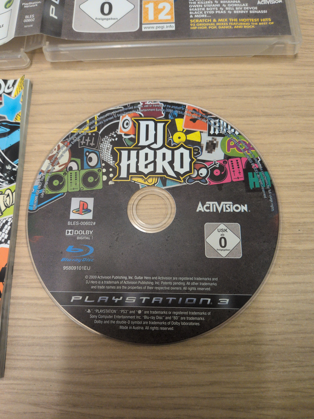 DJ Hero Sony PS3 game