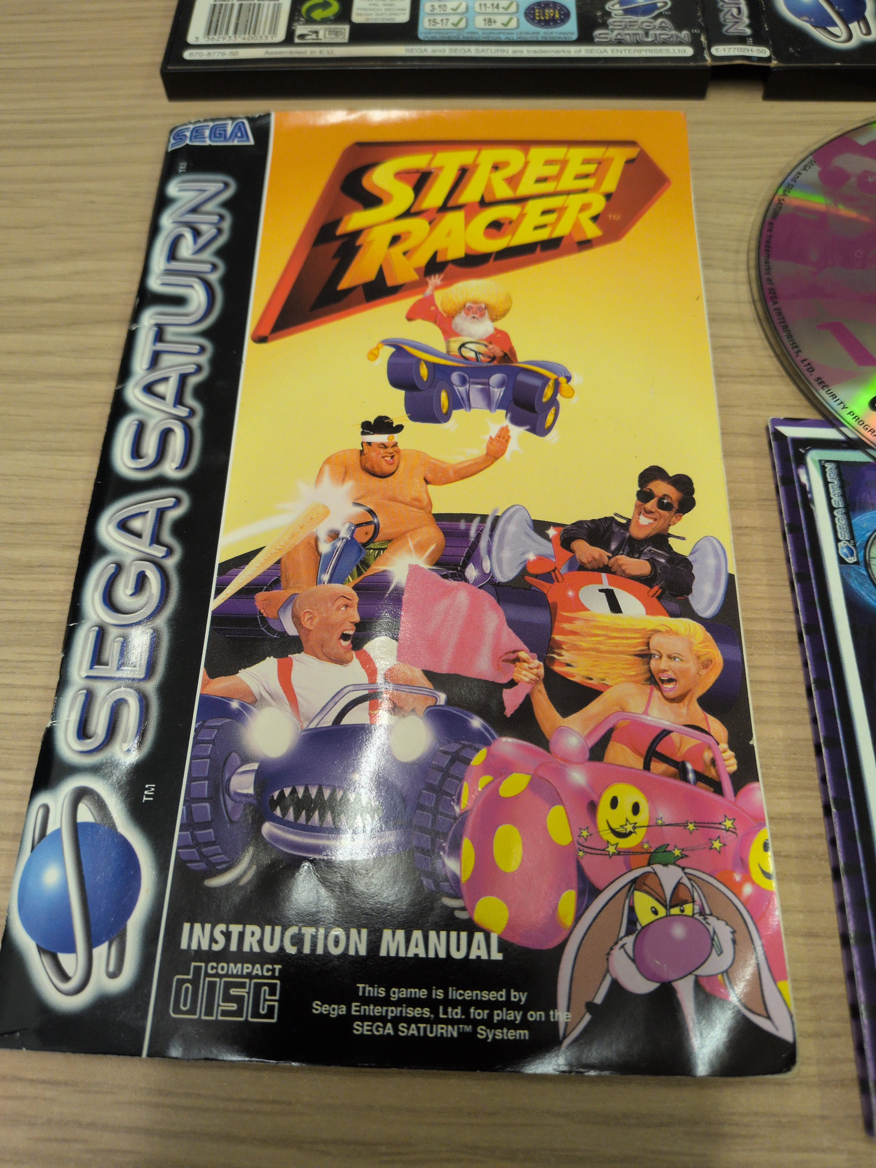 Street Racer Sega Saturn game