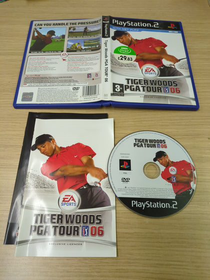 Tiger Woods PGA Tour 06 Sony PS2 game