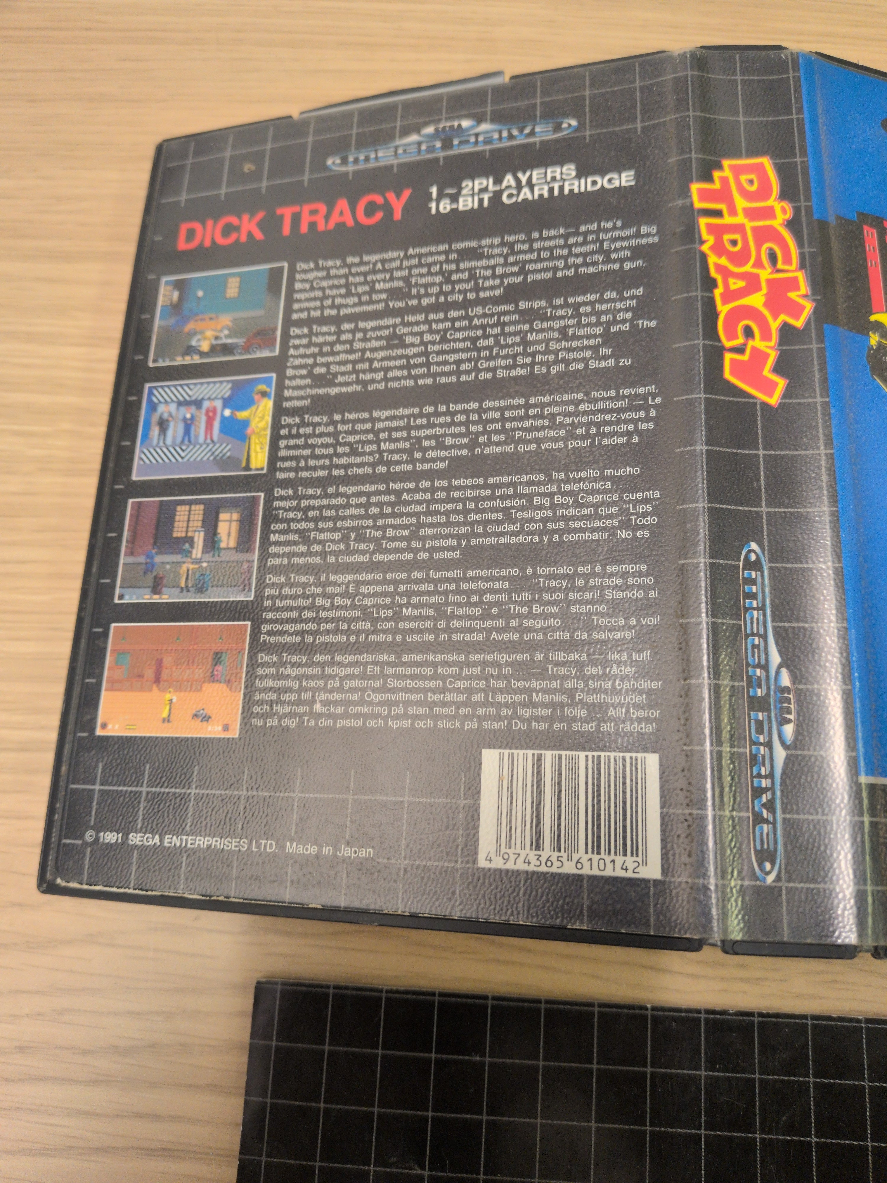 Dick Tracy Sega Mega Drive game