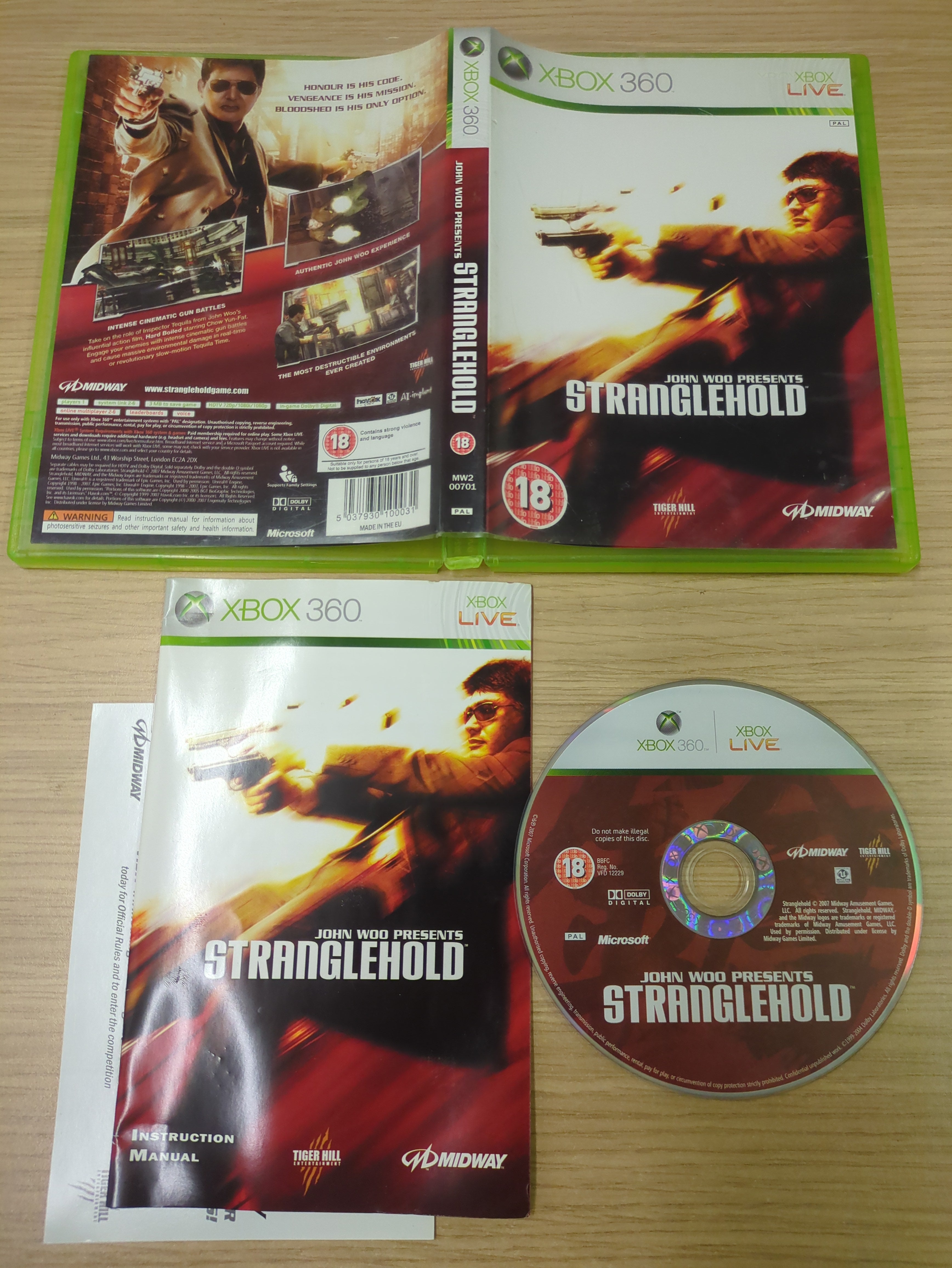 Stranglehold Xbox 360 game