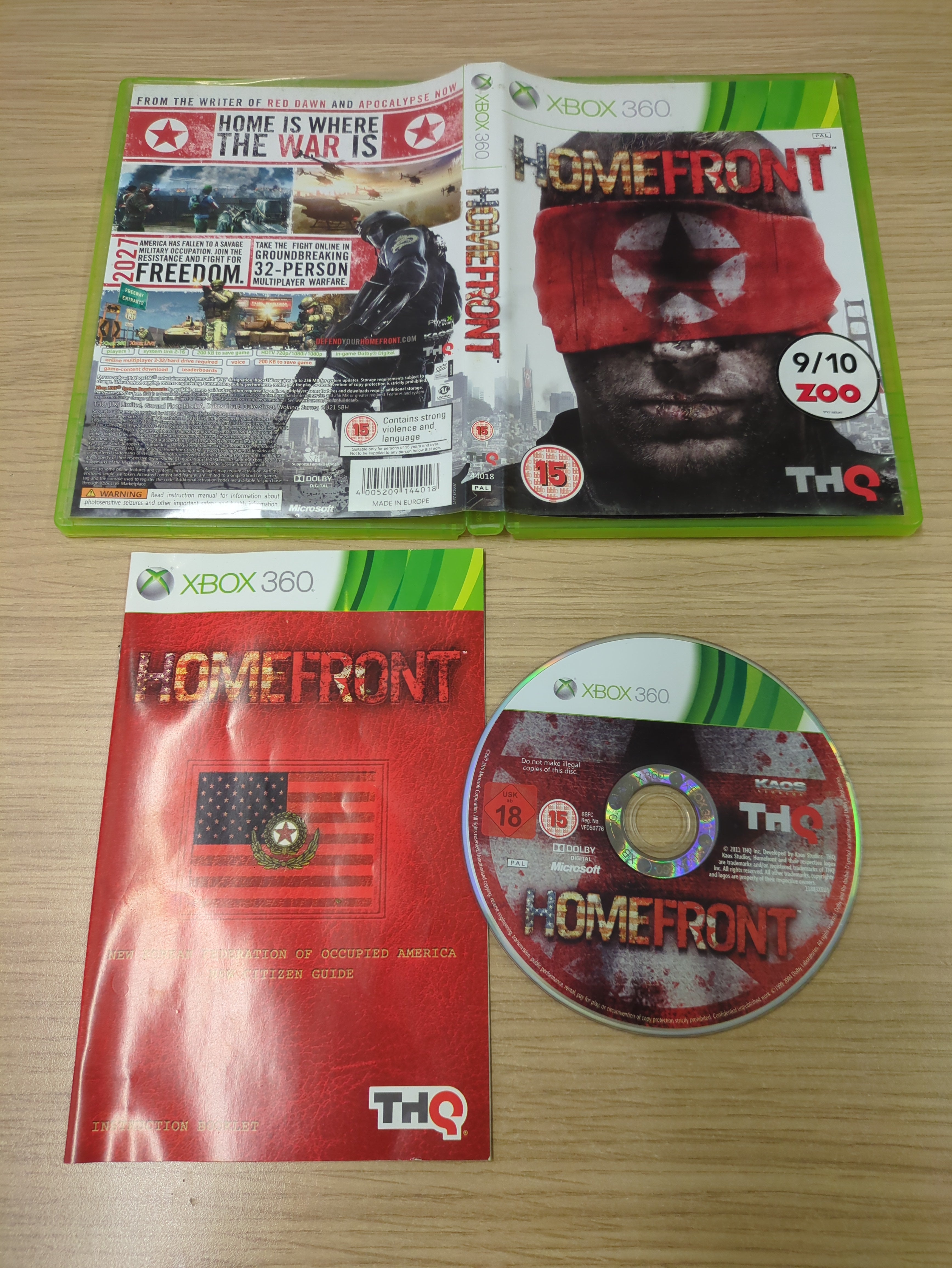 Homefront Xbox 360 game