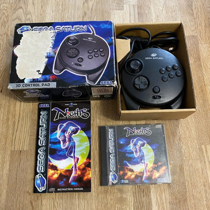 Buy 3d control pad boxed nights into dreams Sega saturn game complete -@ 8BitBeyond