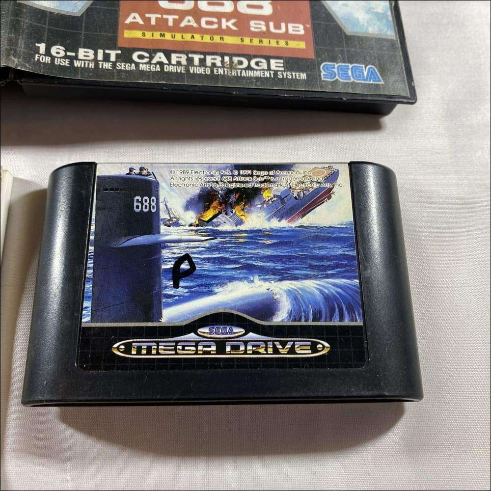 Buy 688 Sub attack Sega megadrive game complete -@ 8BitBeyond