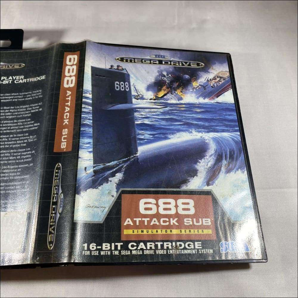 Buy 688 Sub attack Sega megadrive game complete -@ 8BitBeyond