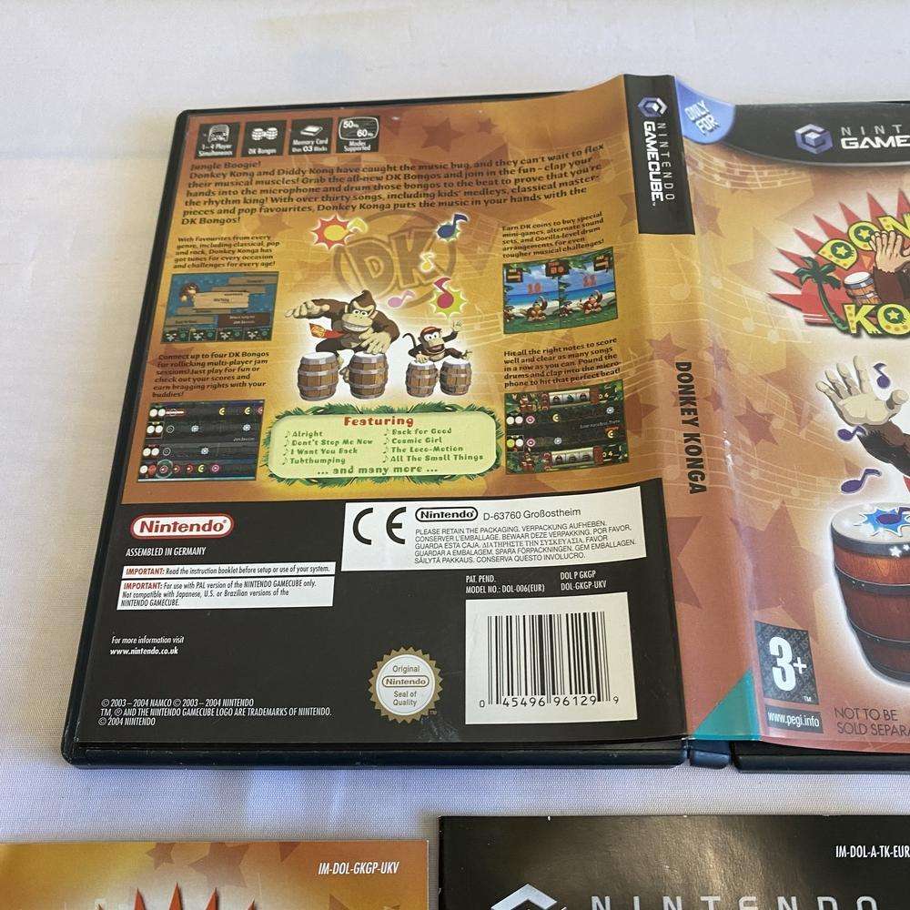 Buy Donkey Konga Nintendo GameCube game with vip -@ 8BitBeyond