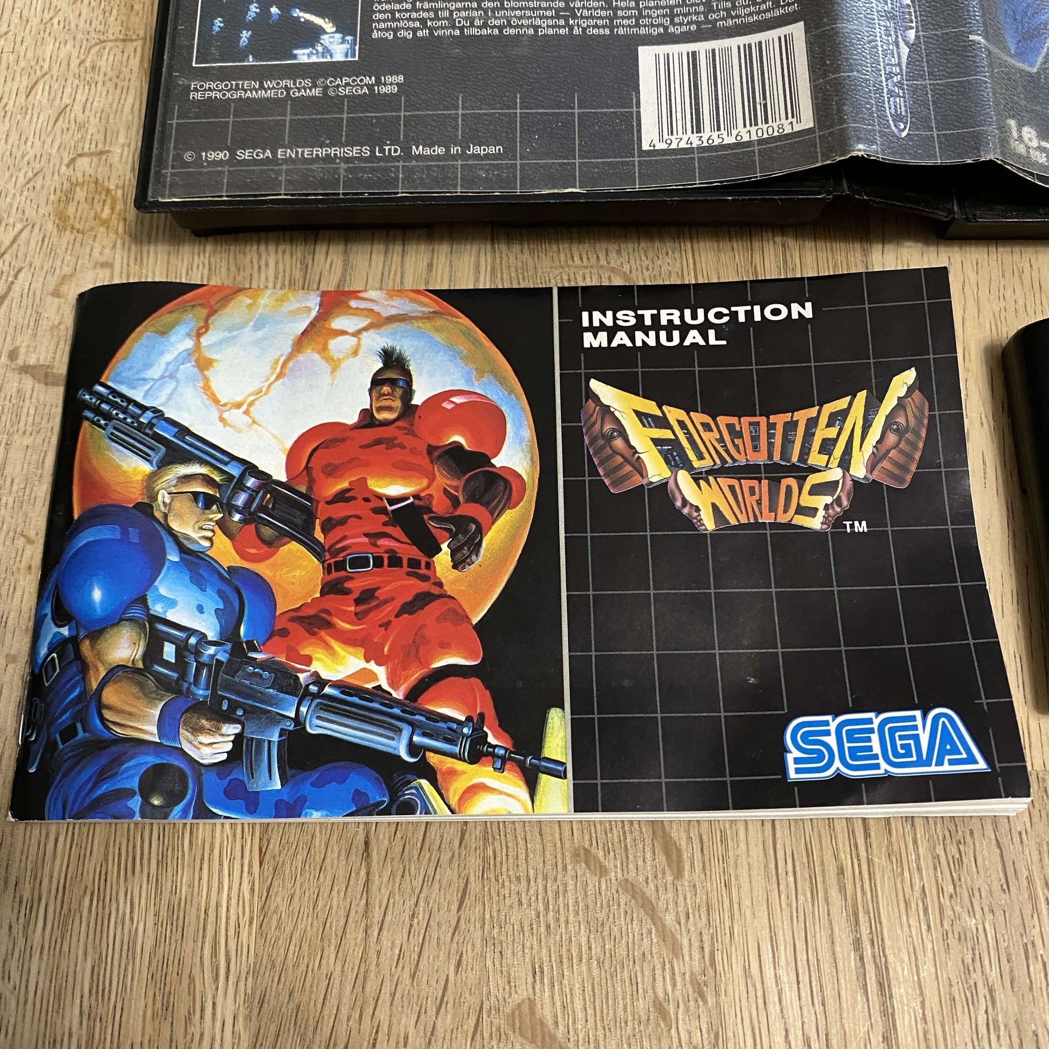 Forgotten world Sega genesis game complete 24.99 8BitBeyond