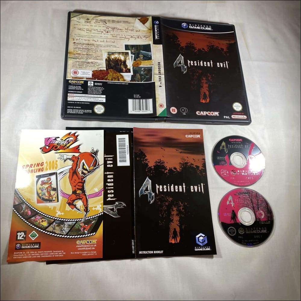 Buy Resident evil 4 Nintendo GameCube game complete -@ 8BitBeyond