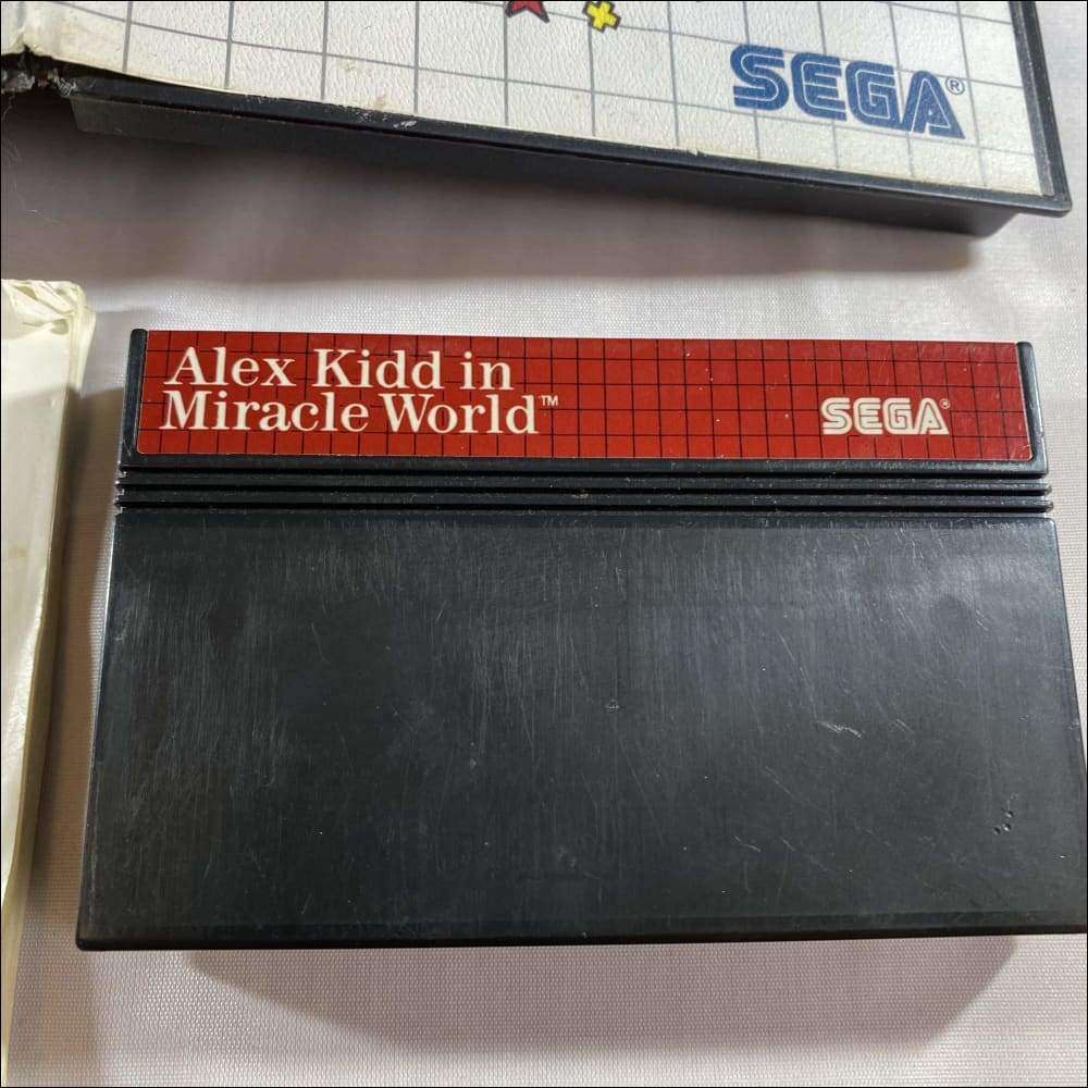 Buy Alex Kidd in miracle world Sega mastersystem complete -@ 8BitBeyond