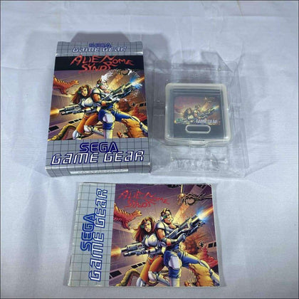 Buy Alien Syndrome Sega GameGear game boxed complete -@ 8BitBeyond