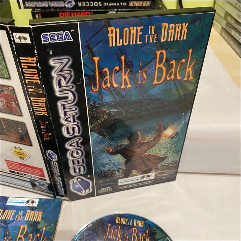 Buy Alone In The Dark: Jack Is Back Sega saturn -@ 8BitBeyond
