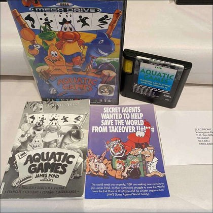 Buy Aquatic Games starring James Pond -@ 8BitBeyond