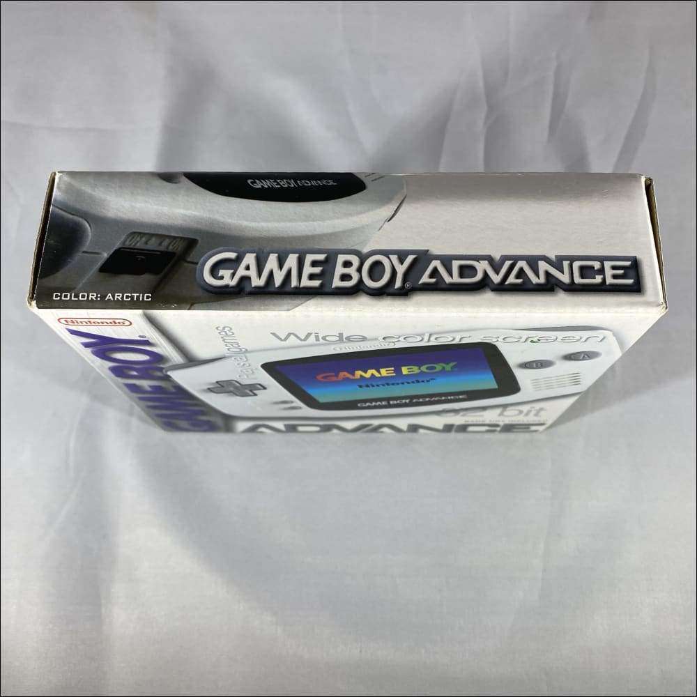 Buy Arctic white Nintendo Game boy Advance boxed console -@ 8BitBeyond