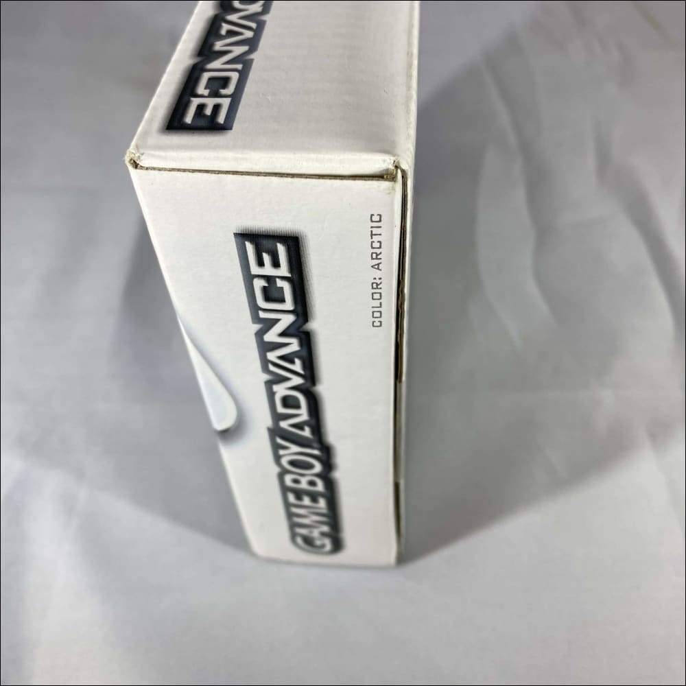 Buy Arctic white Nintendo Game boy Advance boxed console -@ 8BitBeyond