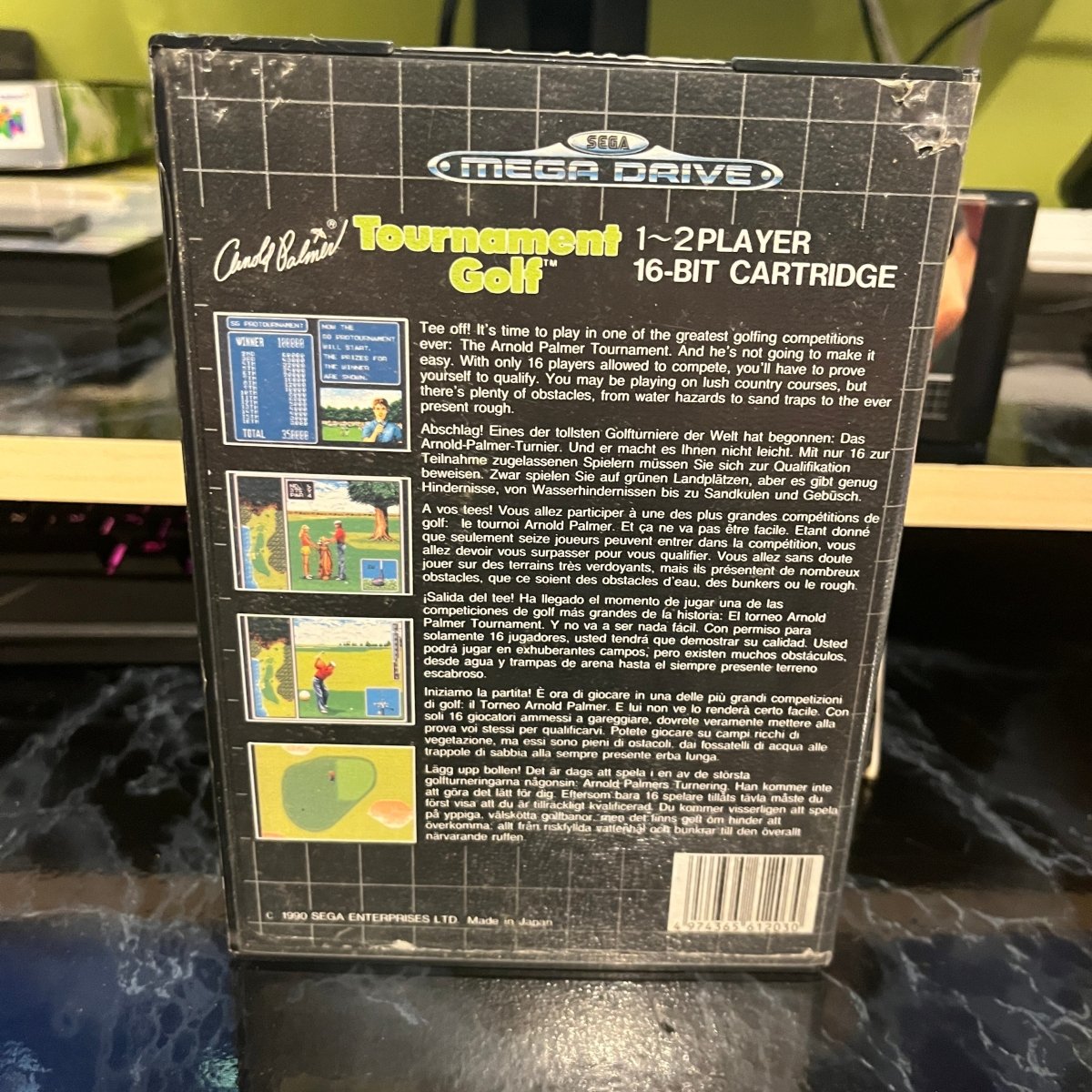 Buy Arnold Palmer Tournament Golf mega drive -@ 8BitBeyond