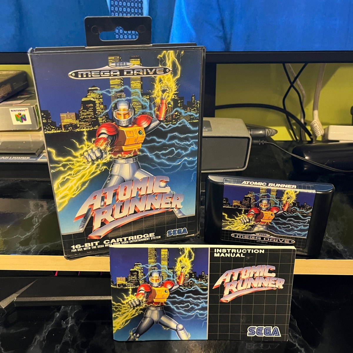 Buy Atomic Runner Sega megadrive -@ 8BitBeyond
