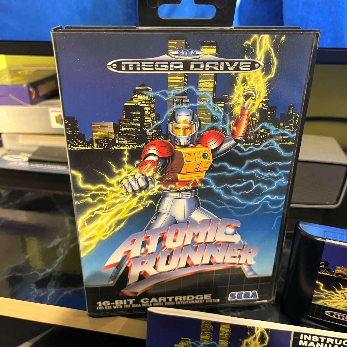 Buy Atomic Runner Sega megadrive -@ 8BitBeyond