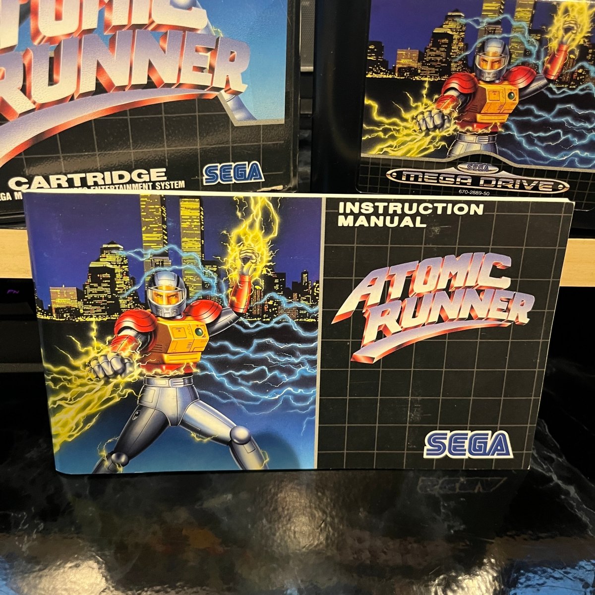 Buy Atomic Runner Sega megadrive -@ 8BitBeyond