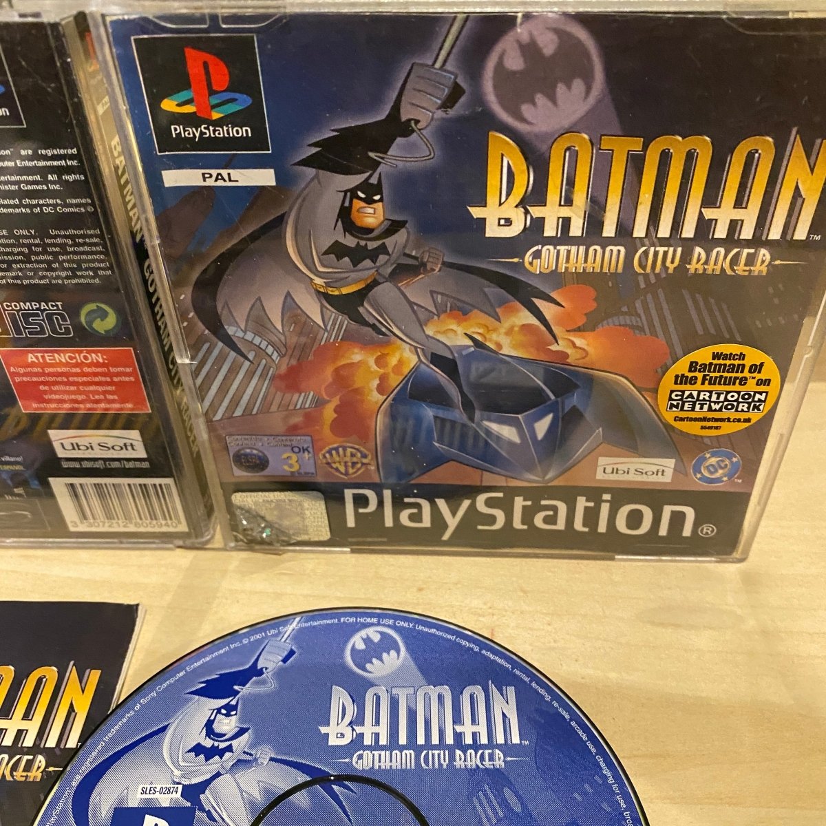 Batman Gotham city racer Ps1 game – retro game store uk - 8BitBeyond.com