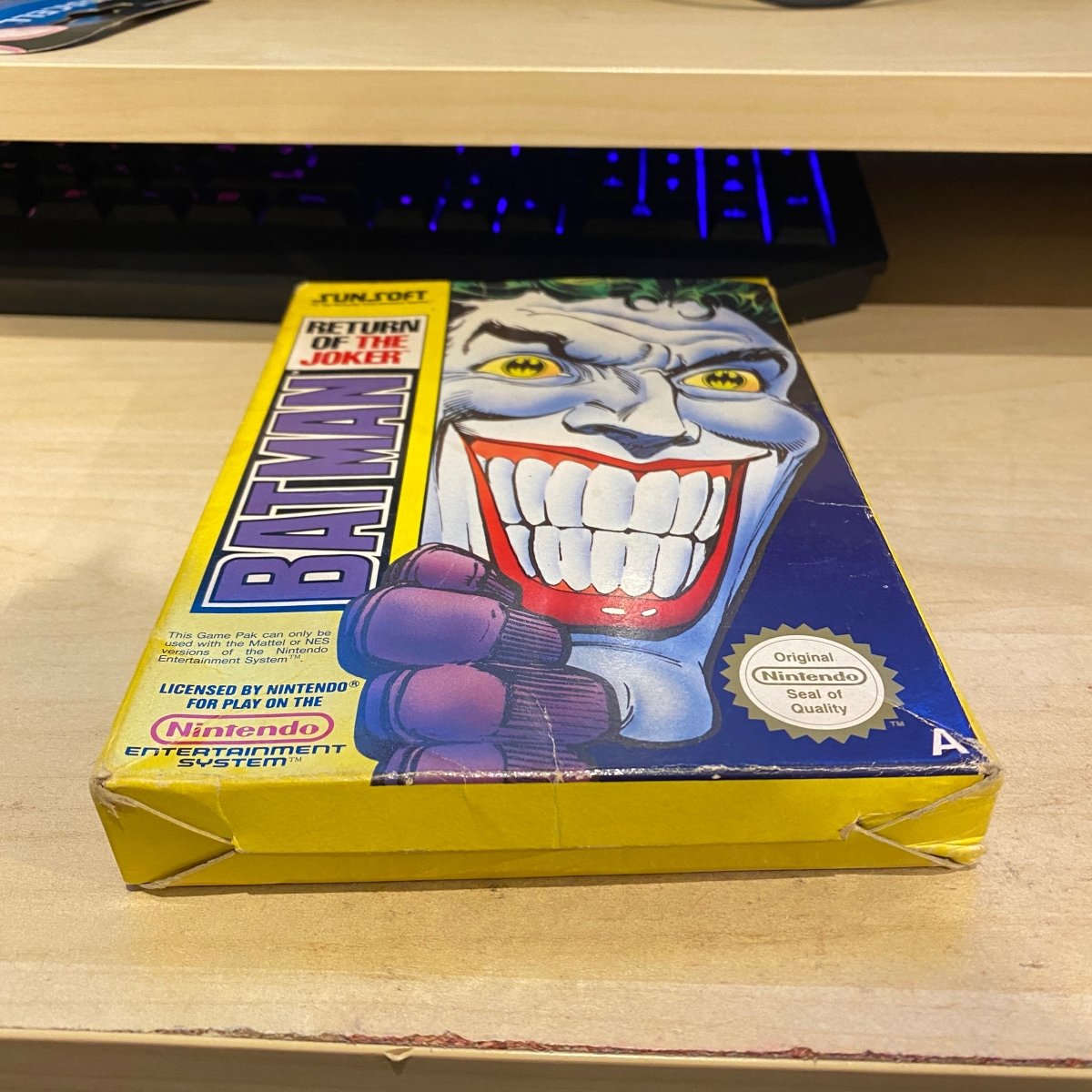 Batman return of shop the joker nes