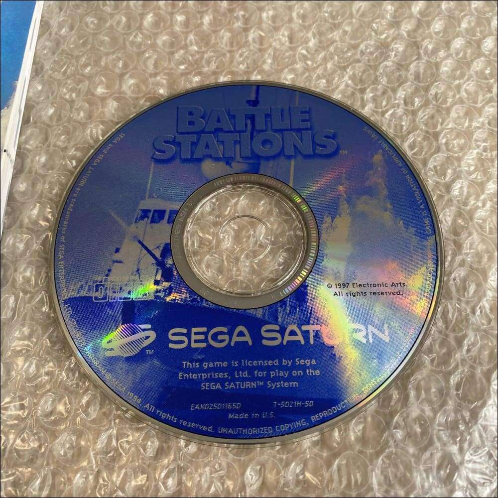 Buy Battle Stations Sega saturn game complete -@ 8BitBeyond