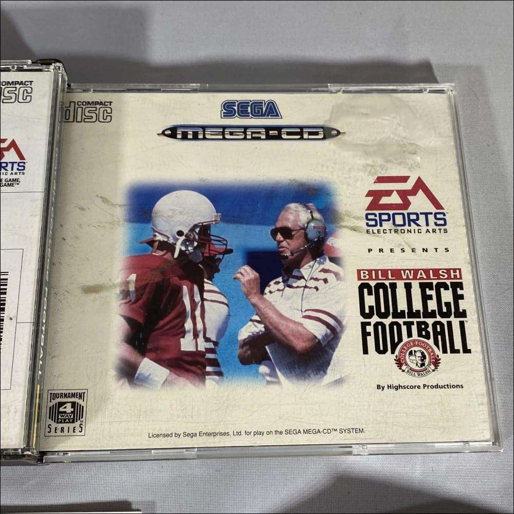 Buy Bill Walsh college football Sega mega cd -@ 8BitBeyond