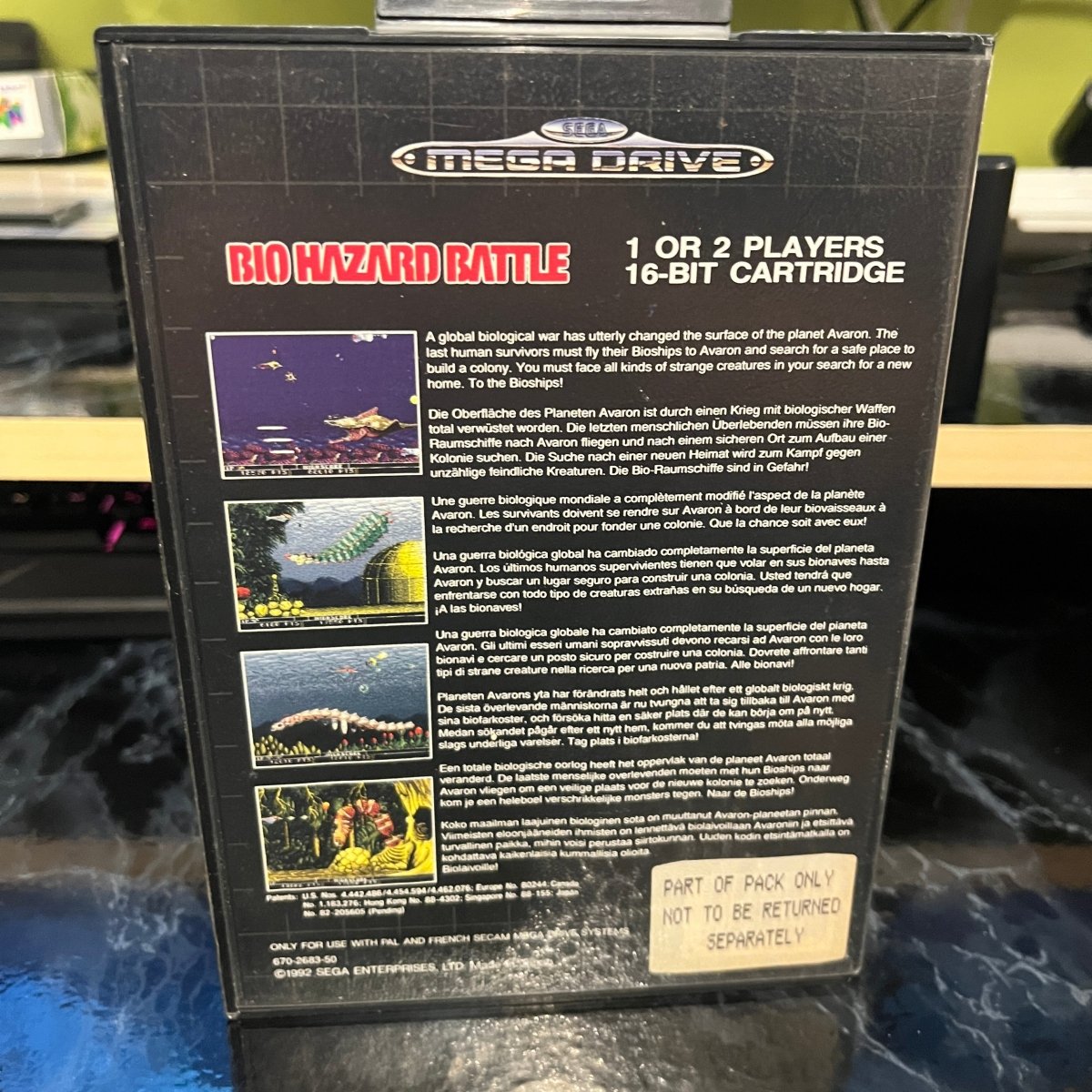 Buy Bio Hazard Battle Sega mega drive -@ 8BitBeyond