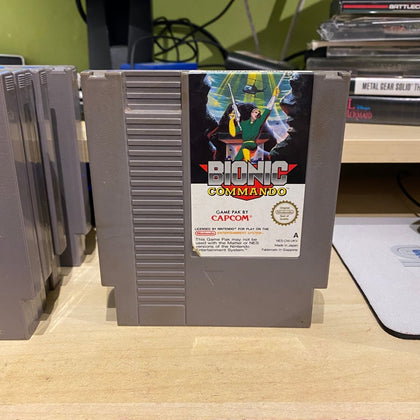 Buy Bionic commando Nes game cart only -@ 8BitBeyond