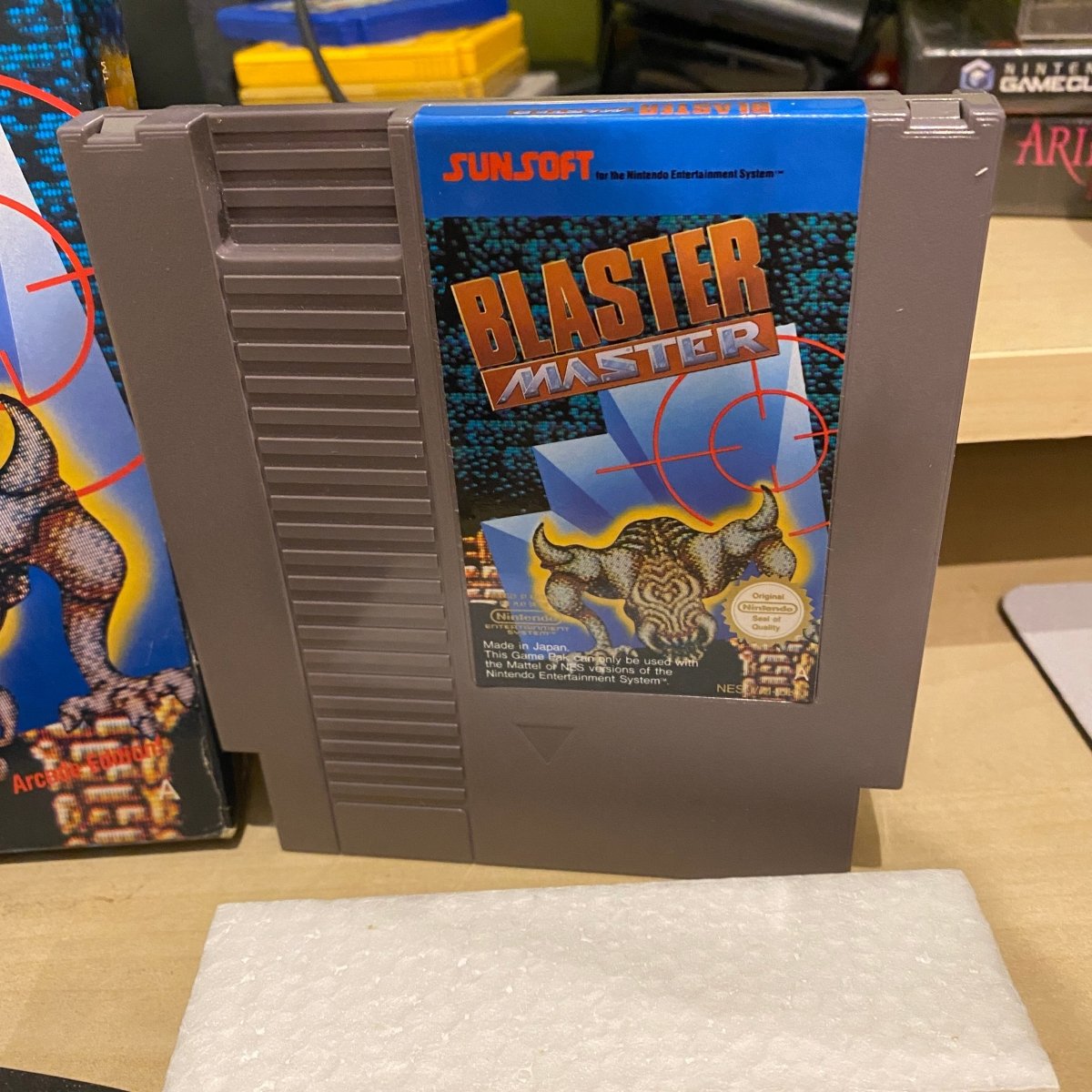 Buy Blaster master Nes game boxed -@ 8BitBeyond