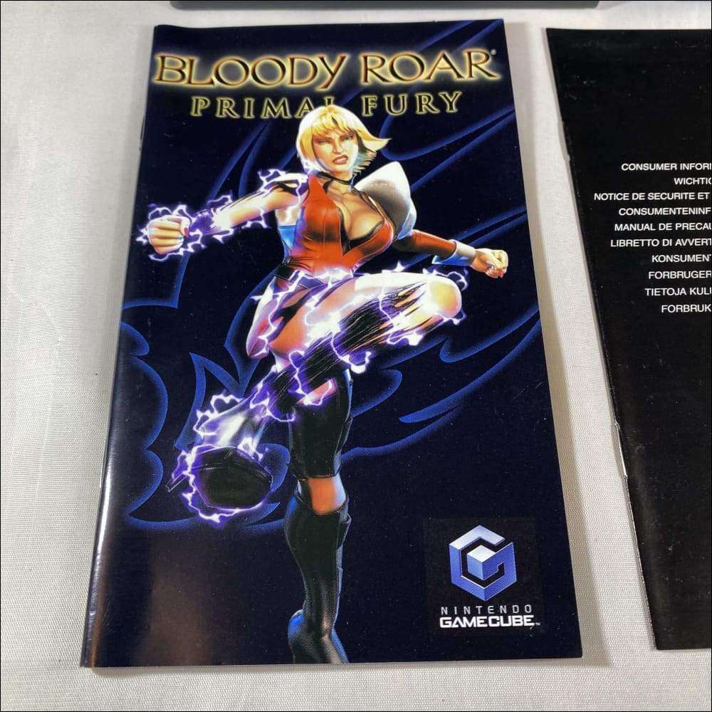 Buy Bloody Roar primal Fury Australian release (pal) Nintendo GameCube game complete -@ 8BitBeyond