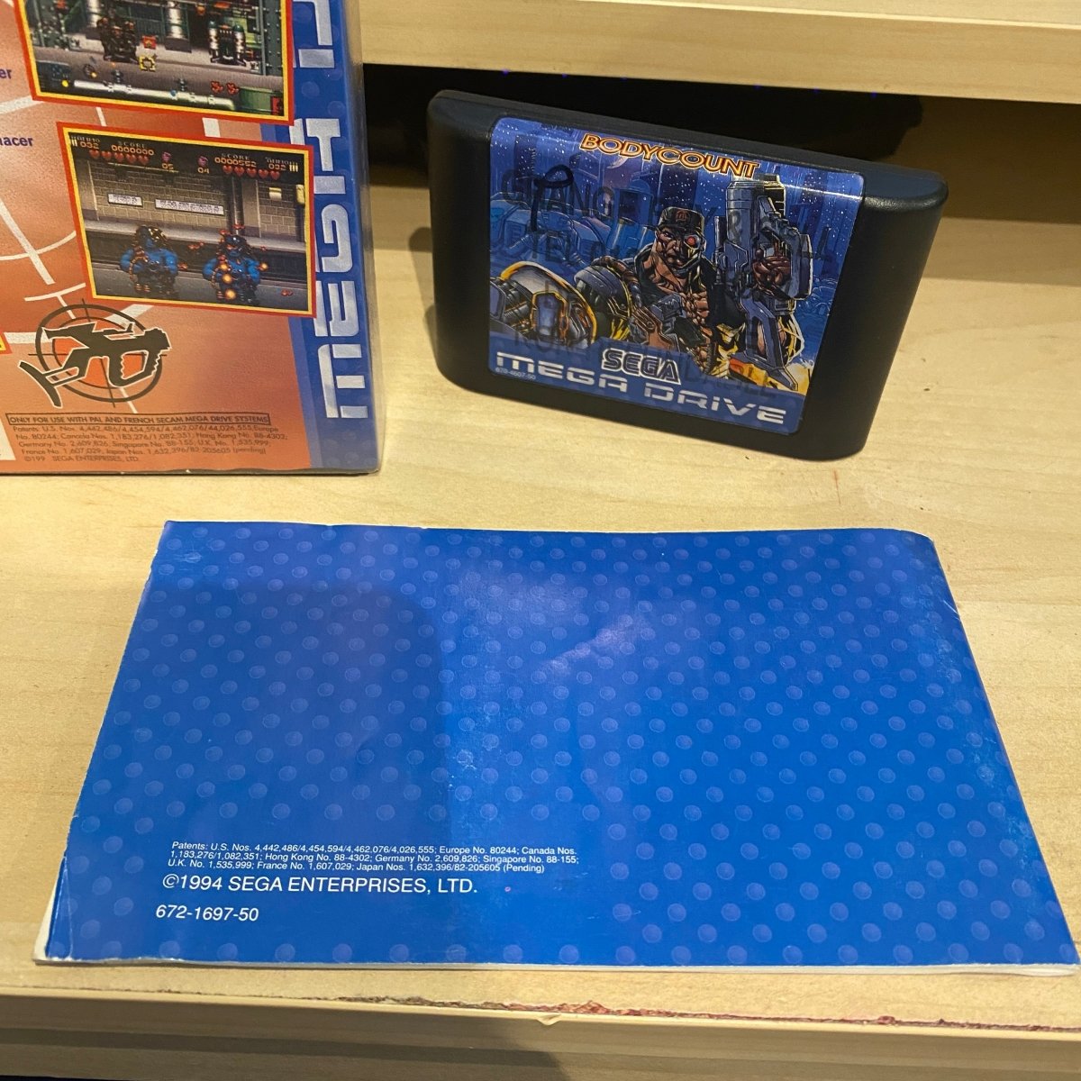 Buy Bodycount Sega mega drive game complete -@ 8BitBeyond