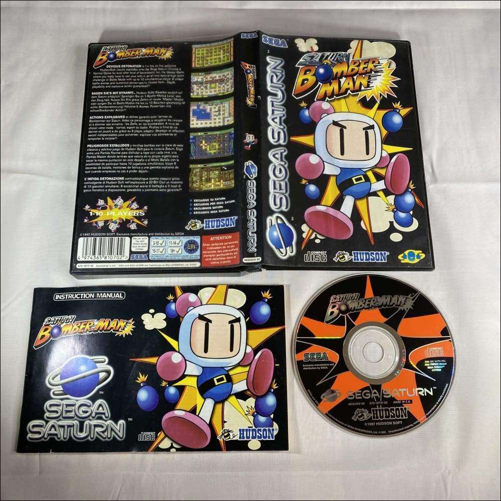 Buy Bomberman gen2 case Sega saturn game complete -@ 8BitBeyond