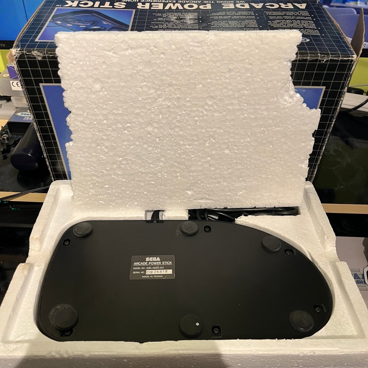 Buy Boxed megadrive arcade power stick -@ 8BitBeyond
