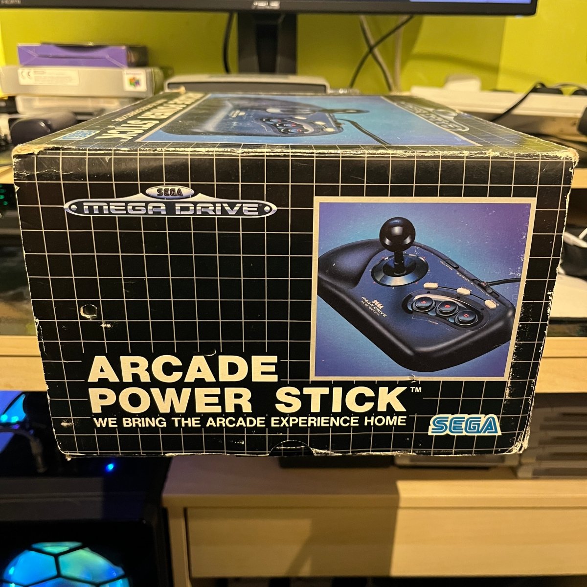 Buy Boxed megadrive arcade power stick -@ 8BitBeyond