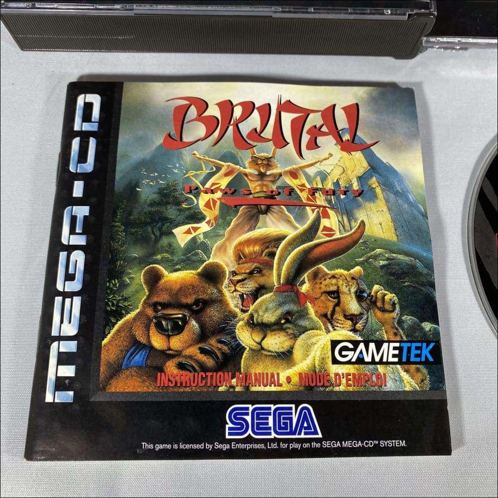 Buy Brutal paws of fury Sega mega cd -@ 8BitBeyond