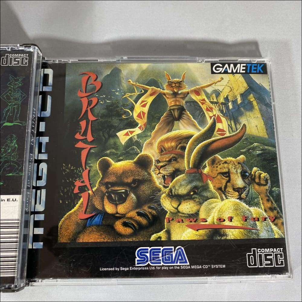Buy Brutal paws of fury Sega mega cd -@ 8BitBeyond