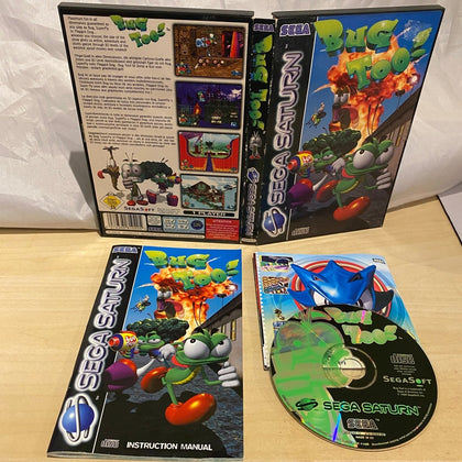 Buy Bug Too Sega saturn game complete -@ 8BitBeyond